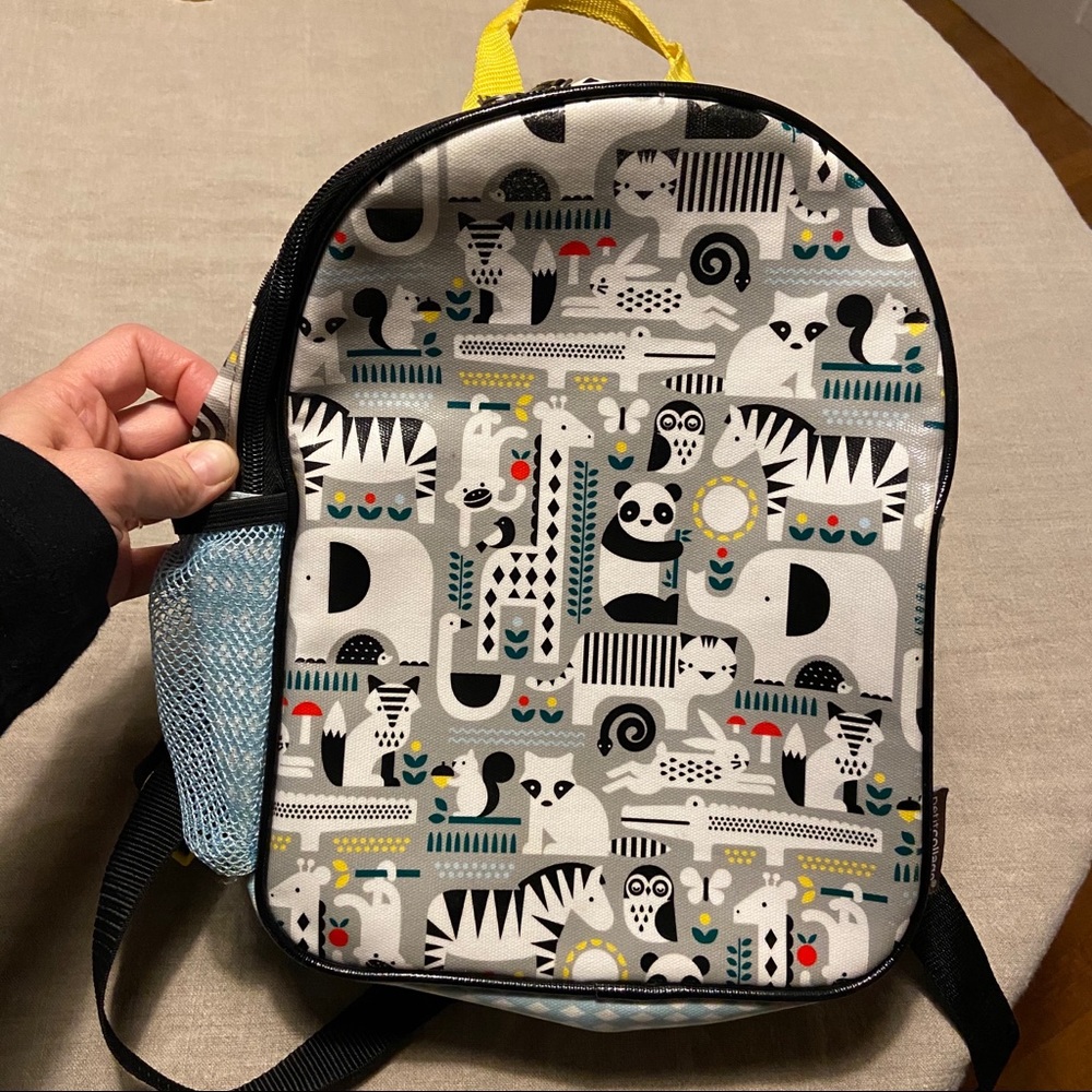 Petit Collage Kids Backpack - Animals (small)